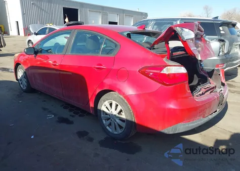 2016 Kia Forte Lx z USA, uszkodzony, nr VIN KNAFX4A6XG5587740